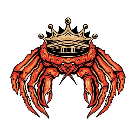 Premium Vector Alaska King Crab Illustration