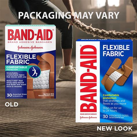 Buy Band Aid Brand Flexible Fabric Adhesive Bandages For Comfortable Flexible Protection And Wound