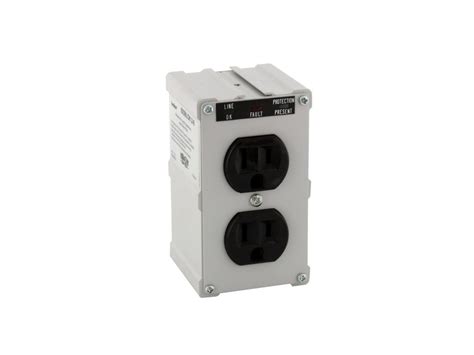 Tripp Lite Isoblok2 0 Direct Plug In 2 Outlets 1410 Joules Isobar Surge Suppressor