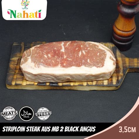 Jual Sirloin Steak Australia Mb Beef Steak Wagyu Juicy Cm Shopee