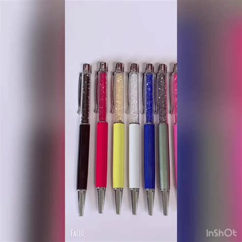 Custom Logo Sublimation Pen Blank Ballpoint With Shrink Wrap Snow Globe