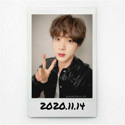 Kim Seokjin Polaroids Kim Seokjin Seokjin Bts Jin