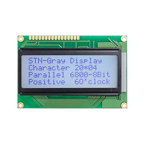 20x4 Character LCD Display, 20x4 LCD Display, 2004 LCD Display - Winstar