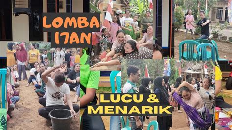 Aneka Lomba 17an Yg Lucu Dan Unik Youtube