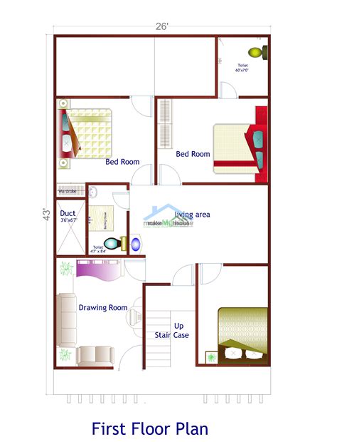 1300 Square Feet House Plan Ideas For A Comfortable And Stylish Home House Plans