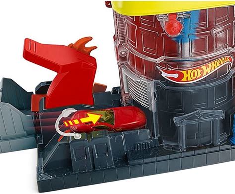 Hot Wheels City Super Fire House Rescue Speelset Auto Bol