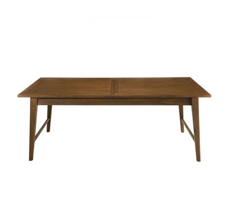 Laure Table Manger Rectangulaire Extensible Marron Cm Bois