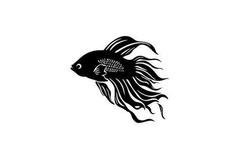 Premium Vector Betta Fish Icon