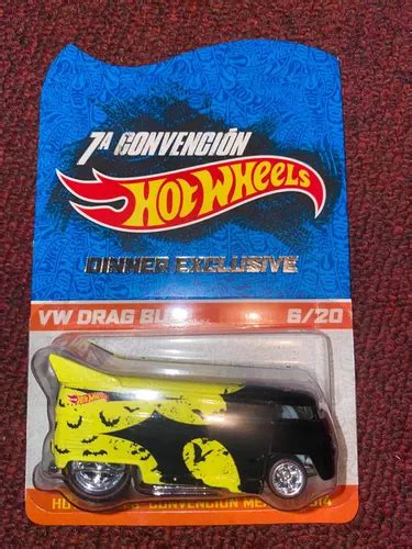 Hot Wheels Convenci N Mexico Rlc Collectors Vw Goma Drag Bus Mercadolibre