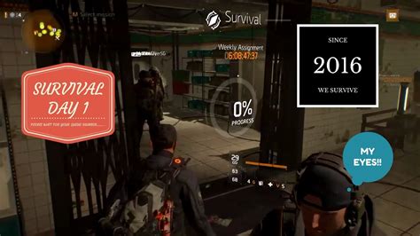 Tom Clancy S The Division Pts Ver Survival First Look Youtube