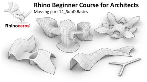 15 Rhino Beginner Course For Architects SubD Basics YouTube