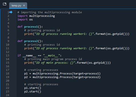 Python Multiprocessing Example