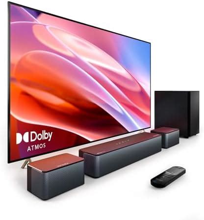 Ultimea Barra De Sonido Dolby Atmos Con Subwoofer Inal Mbrico