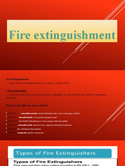 A Comprehensive Guide To Fire Extinguishment Classifying Fires