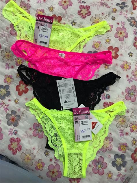 Conjuntos De Calcinhas Modelo Biqu Ni Lingerie Feminina Demillus Nunca Usado Enjoei