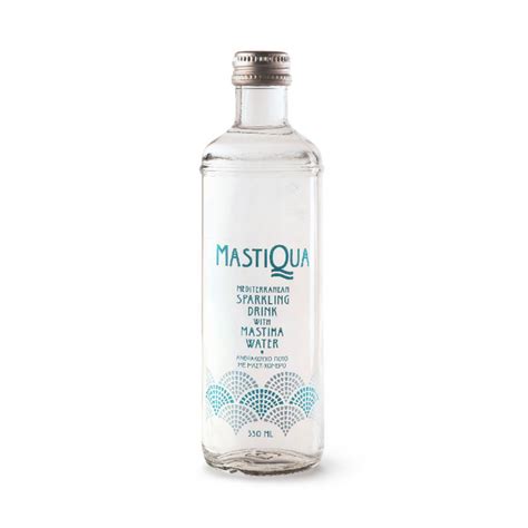 Mastiqua Greek Mastiha Mastic Sparkling Water Drink 330 Ml Etsy