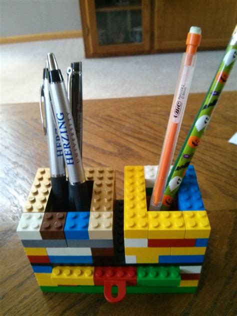 Lego Desk Organizer 5 Steps Instructables