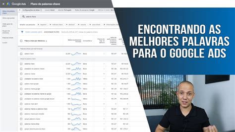 Como Encontrar As Melhores Palavras Chave No Google ADS Google