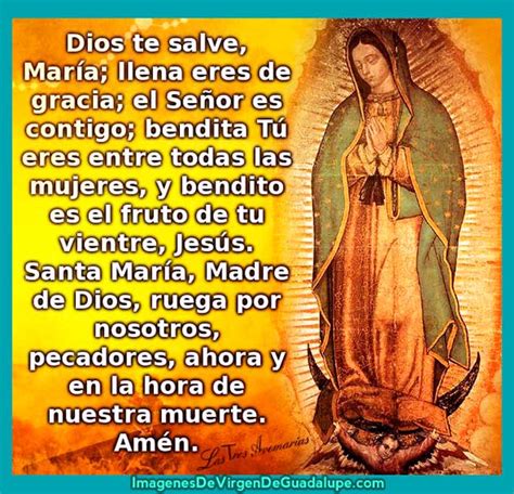 Oracion De La Virgen De Guadalupe En Imagen Prayer Scriptures God