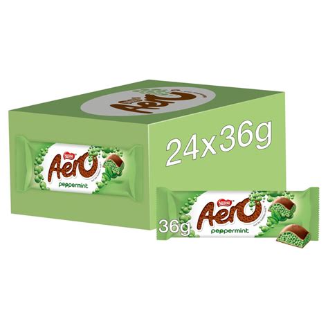 Aero Bubbly Peppermint Chocolate Bar 36g Best One