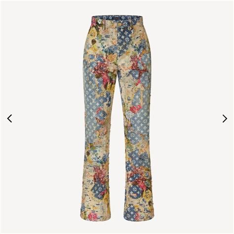 Louis Vuitton Monogram 2022 23fw Jeans 1aagqq Bell Bottoms Louis Vuitton Monogram Louis