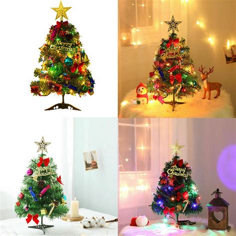 19inch Mini Christmas Tree Light Tabletop Artificial Christmas Tree