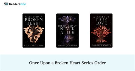 Once Upon A Broken Heart Book Series In Order 3 Books