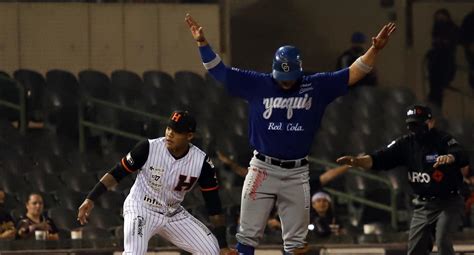 Derrotan Yaquis De Obreg N A Naranjeros De Hermosillo En El Tercer