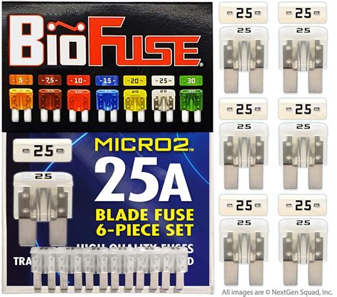 Biofuse Micro Apt Atr Piece A Automotive Car Fuses Set Of Micro