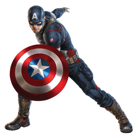 Imagem Superhero Capitão América PNG