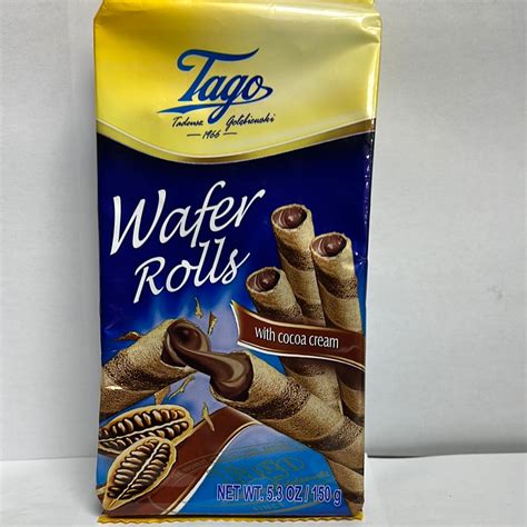 Tago Wafer Rolls Cocoa Cream 150gm The Indian Store