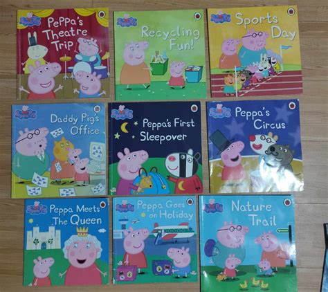 Peppa Pig Story Books Set, Hobbies & Toys, Books & Magazines, Children ...