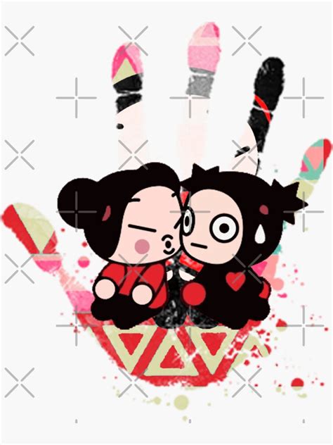 Pucca Love Garu Sticker For Sale By Kamelia K Redbubble