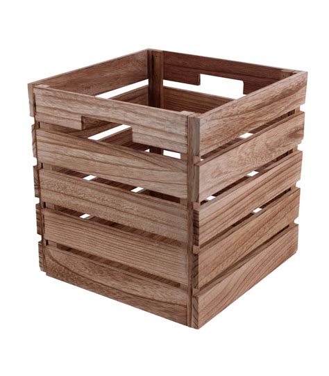 Set De Bo Tes De Rangement En Bois Pliables X X Cm