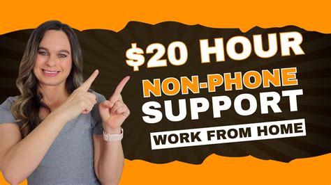 20 Hour Non Phone Customer Support Social Media Work From Home Jobs