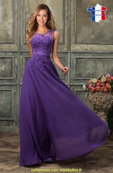 Groß Robe De Mariée Mauve Violet Robe Longue Violette Photos De Robes