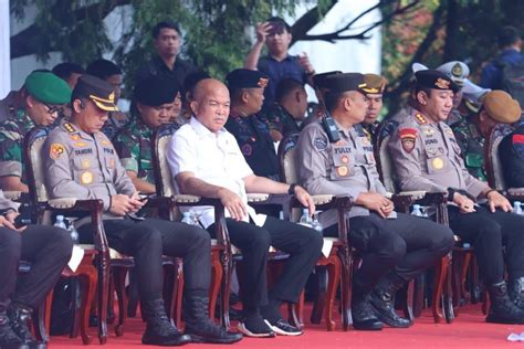 Apel Pergeseran Pasukan Pengamanan TPS Pemilu Dipimpin Kapolda Metro