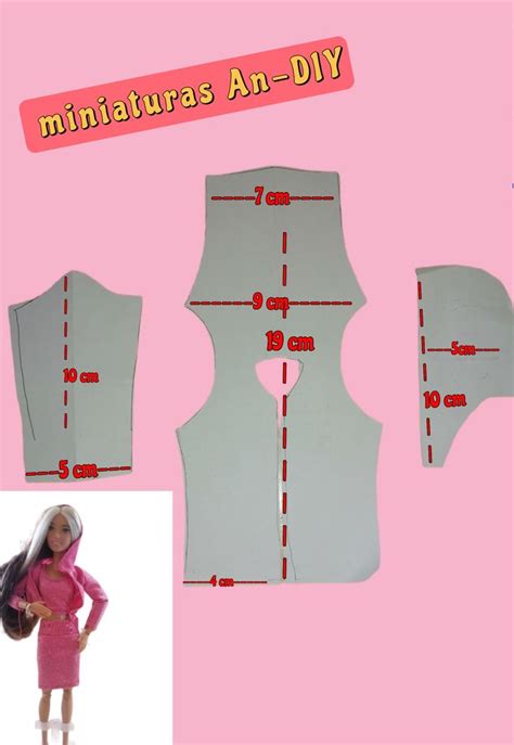 Chamarra Para Barbie Ropa Para Mu Ecas Barbie Patrones De Costura De