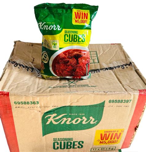 Knorr Maggi Seasoning Cubes X Carton African Market Dubai