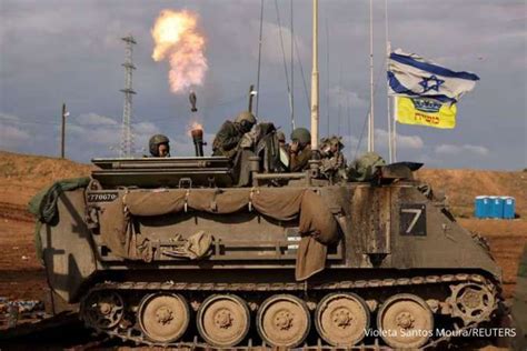 Lawan Hizbullah Militer Israel Siap Perang Habis Habisan Di Lebanon