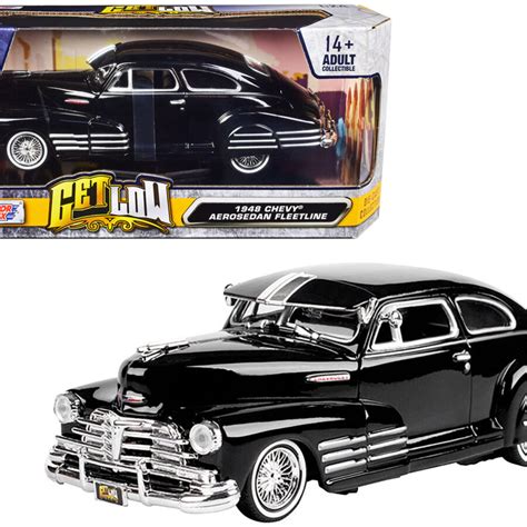 1948 Chevrolet Aerosedan Fleetside Lowrider Black Get Low Series 1 24