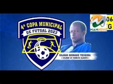 COPA MUNICIPAL DE FUTSAL DE MONTE ALEGRE DE MINAS ABERTURA YouTube