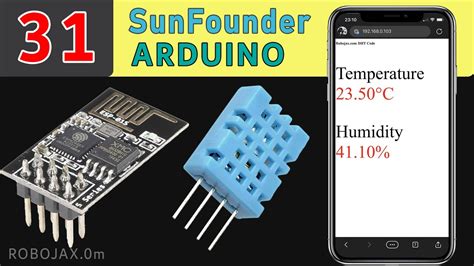 Lesson Measure Temperature And Humidity Over Wi Fi Using Dht And