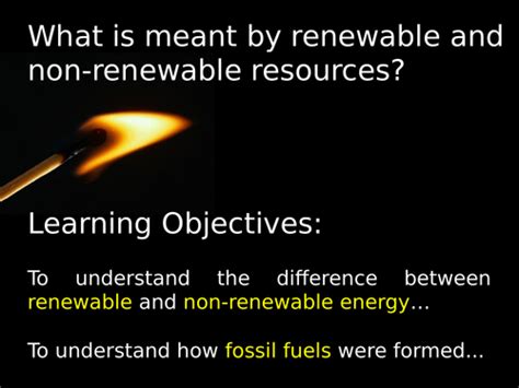 Energy Types Renewable Vs Non Renewable Energy Teaching Resources