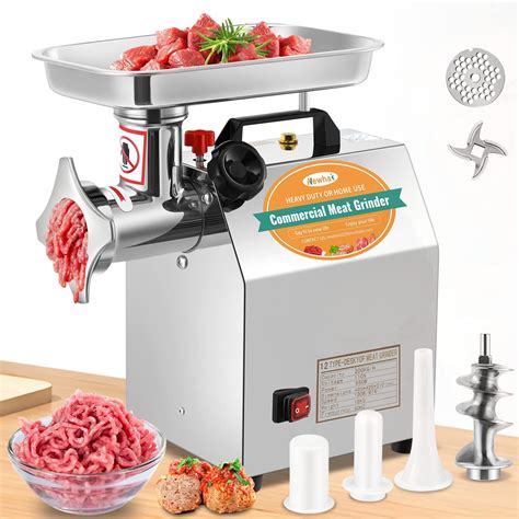 Amazon VEVOR Commercial Meat Grinder 550LB H 1100W Electric Meat