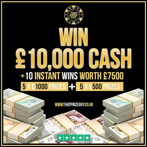 £10000 Instant Wins May That Prize Guy