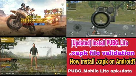 How To Install Pubg Mobile Litexapk File । Pubg Xapk File Install