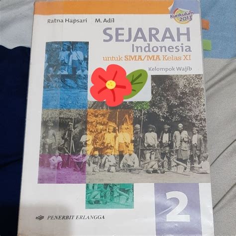 Jual PRELOVED Buku Paket Sejarah Indonesia Untuk SMA MA Kelas XI