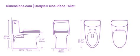 Toilet Dimensions For Different Toilet Sizes (Toilet, 41% OFF