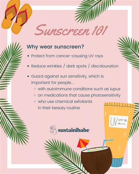 Sustainable Sunscreen 101 Why Wear Sunscreen Sustainibabe